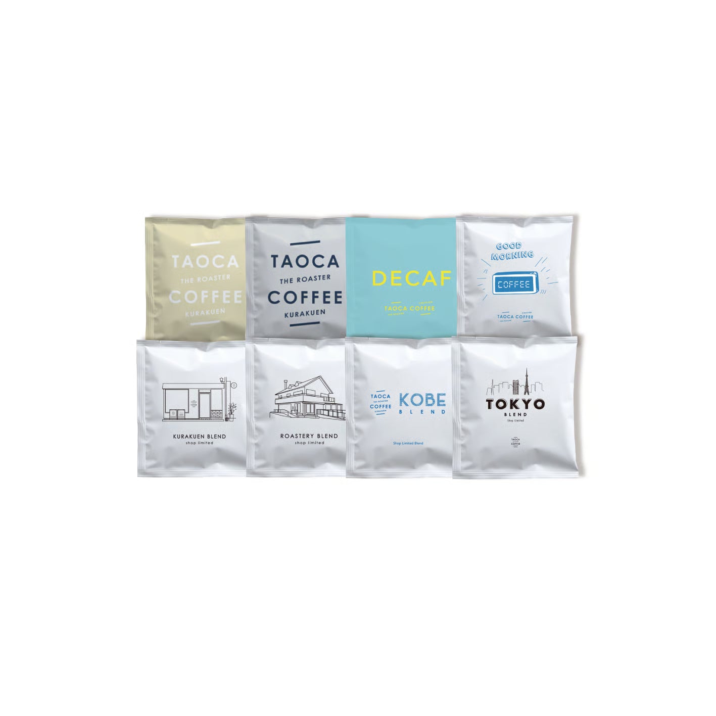 【TAOCA COFFEE】 ドリップバッグお試しセット 8種類